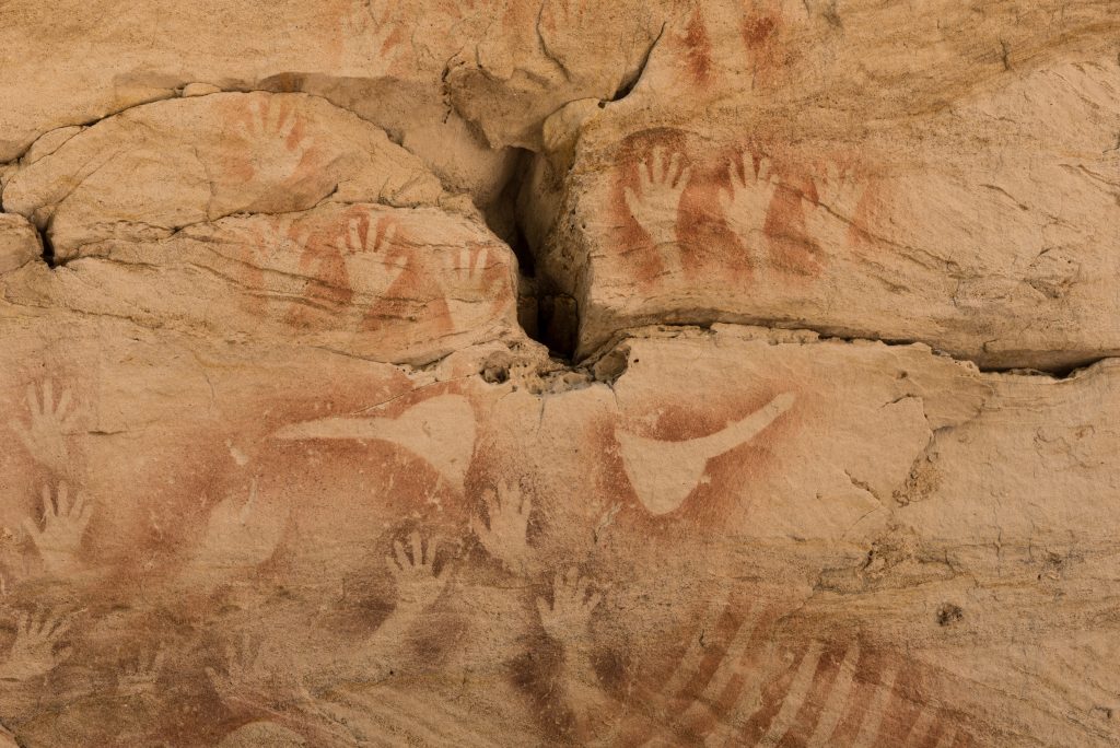 Aborginal rock art in the Hunter Valley